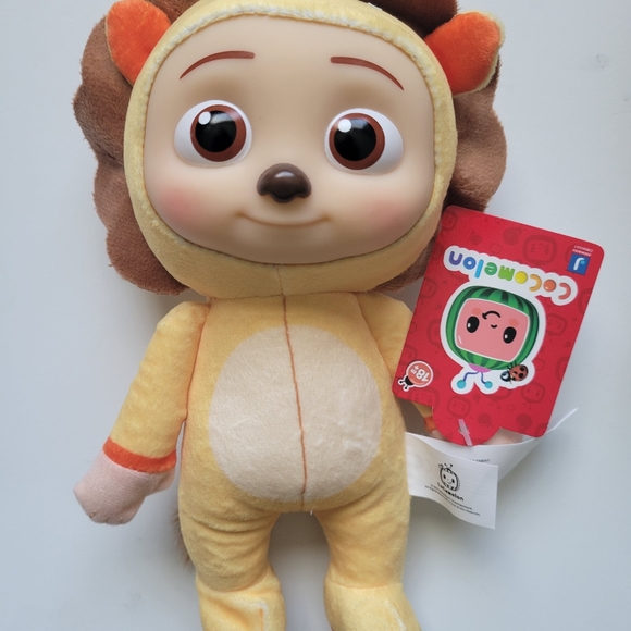 7 Cocomelon JJ Animal 8" Plush Doll, NEW. - Picture 2 of 7